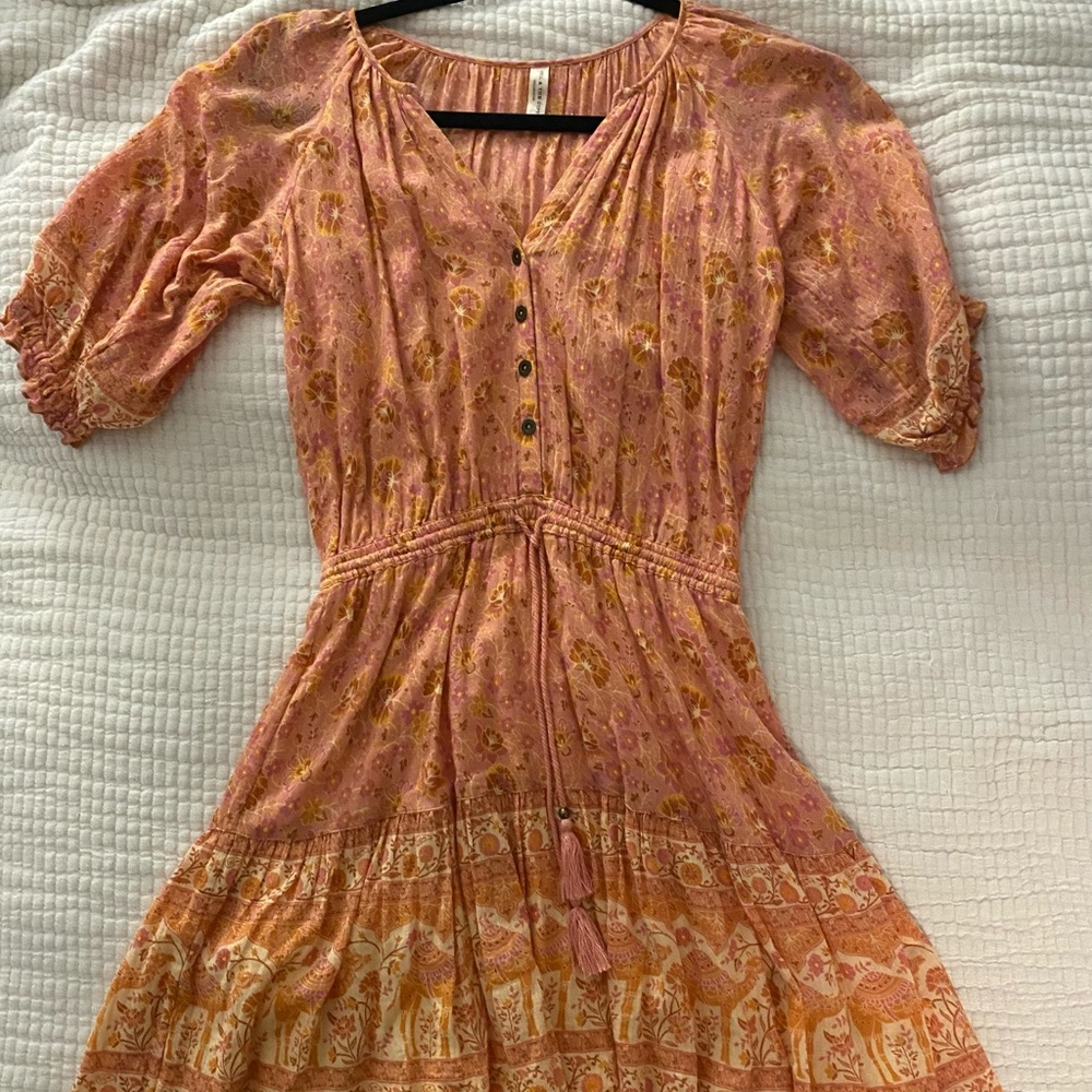 Spell & the gypsy floral mini dress